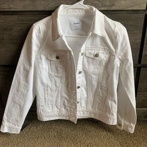 White Jean Jacket